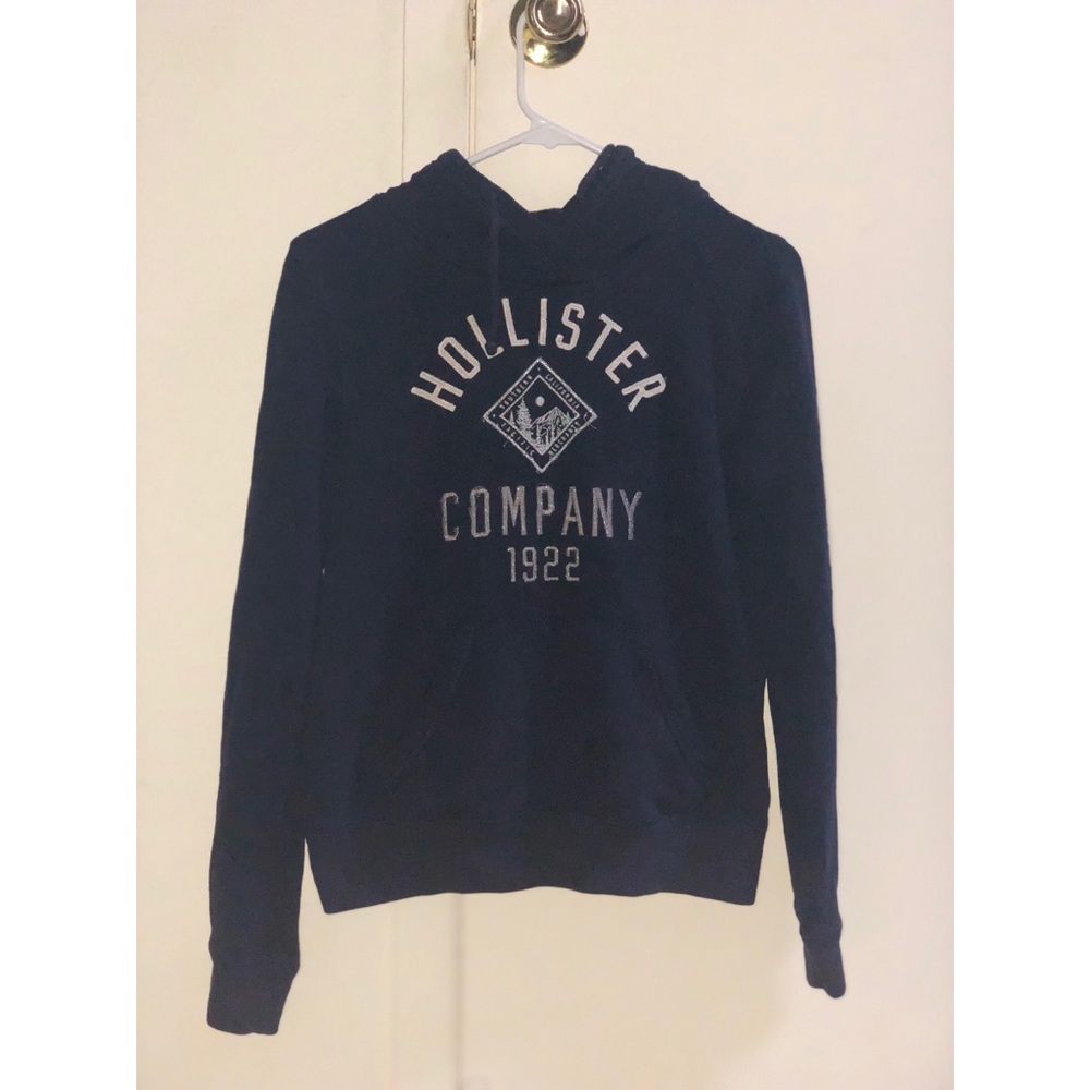 Hollister Navy Blue Hoodie (Women)